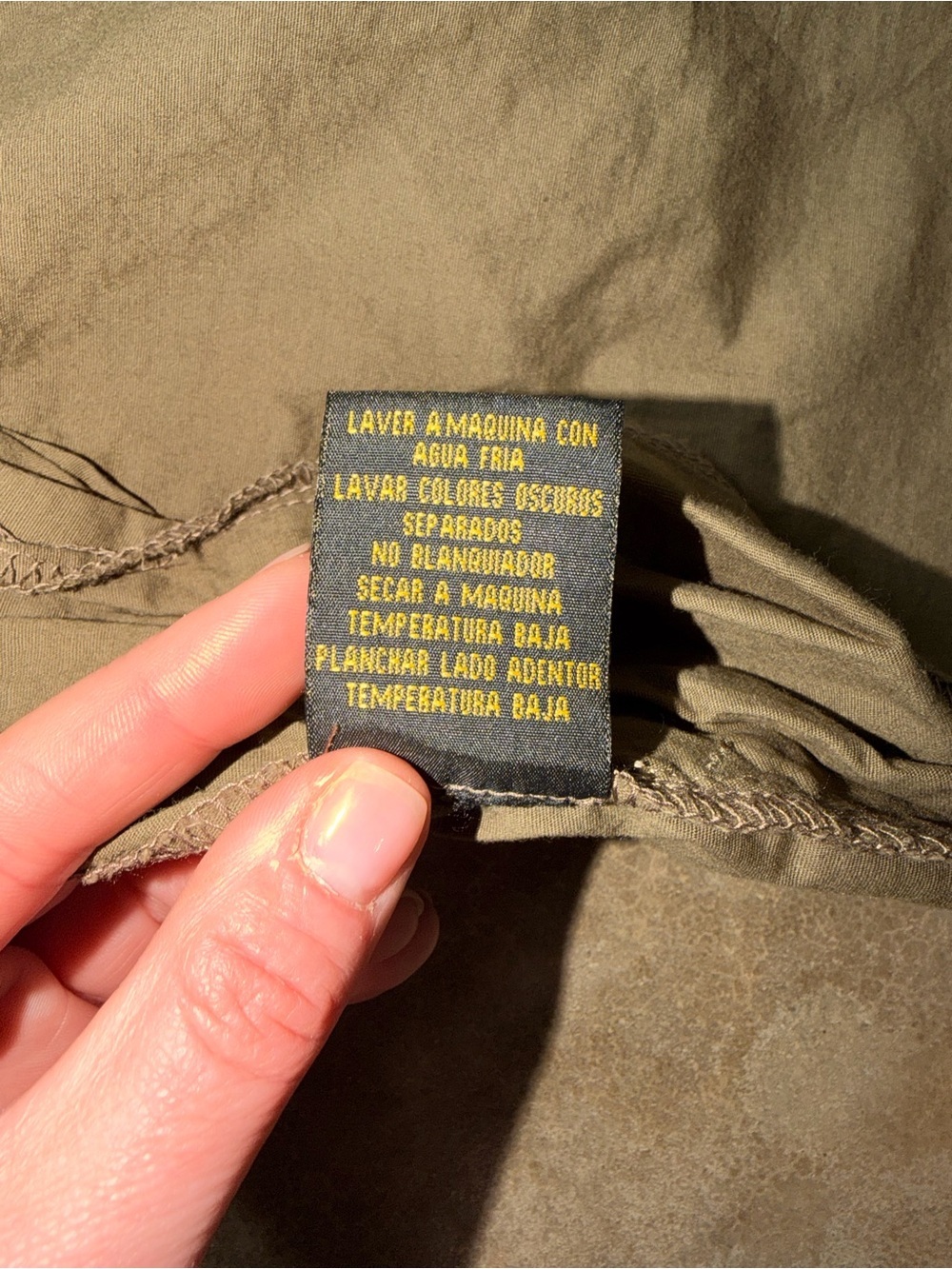 Women’s 2X High-Rise Paperbag Chino Pants in Olive Utility XXL Cargo 2XL - Picture 11 of 11